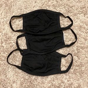 Three Black, Three Grey Nordstrom kid size Masks